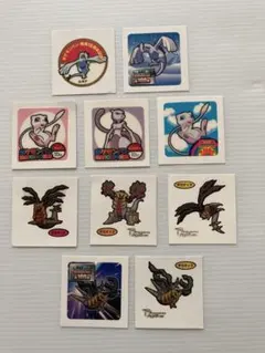 ポケモンパンシール　ルギア　ミューツーほか
