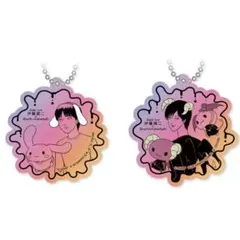 伊藤潤二×サンリオキャラクターズ アクリルチャーム　黒服の美少年•白服の美少年