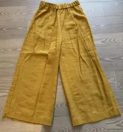＼マスタード ワイドパンツ／