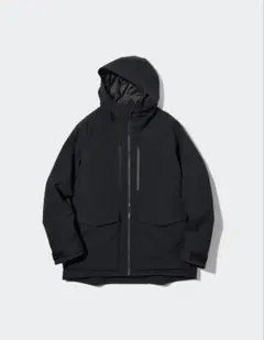 【美品】ハイブリッドダウンパーカ