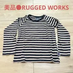 美品●RUGGED WORKS ボーダーロンT