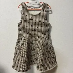 KP ニットプランナー ノースリーブワンピース 120