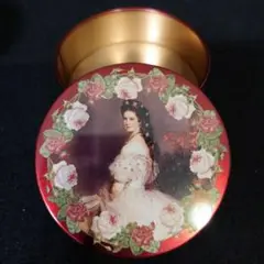 エリザベート　シシィ　缶　オーストリア　　ハプスブルク　薔薇