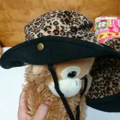 未使用 ヒョウ柄 レオパード  テンガロンハット