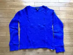 POLO RALPH LAUREN 長袖カットソー S/P(8) 青