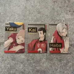 ハイキュー!! 箔押しクリアカード　音駒