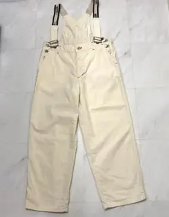 い*う様 TROPHY CLOTHING 1605 オーバーオール ホワイト - メルカリ