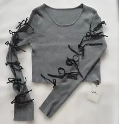 GRL グレイル　グレー　フリーサイズ　新品タグ付き