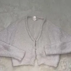ジェラートピケペーパーヤーンカーディガン桜色ピンク
