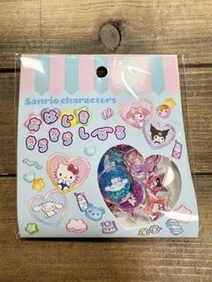 サンリオ 正規品 おはじききらきらしーる 20枚入