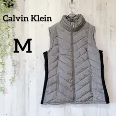 美品✨Calvin Klein グレー/ブラック ベスト 中綿 M