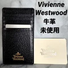 未使用　ヴィヴィアンウエストウッド カード パスケース 名刺 定期入れ ブラック