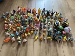 ポケモン　モンコレ、指人形　約120体　モンスターボールセット