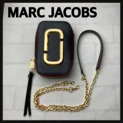 MARC JACOBS☆ショルダーバッグ ブラック レッド M0016765 - メルカリ