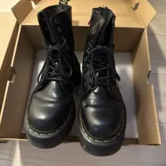 Dr.Martens JADON ブラック UK4 23.cm 厚底 箱あり