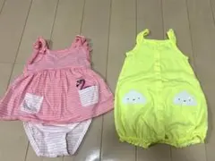 Carter's ロンパース 2点セット