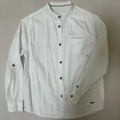 ZARA ノーカラーシャツ 140cm