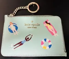 【未使用に近い】kate spade ケイトスペード　海　水着イラスト カード