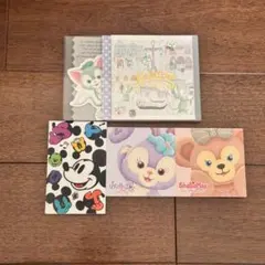 ディズニー メモ帳 ジェラトーニ ミッキー ステラ・ルー シェリーメイ