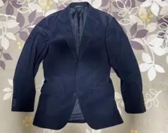 未使用級☆　COMME CA ISM　コーデュロイスーツ　ウォッシャブル　M　紺