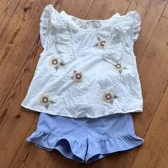 Petit main 上下 セットアップ 80cm