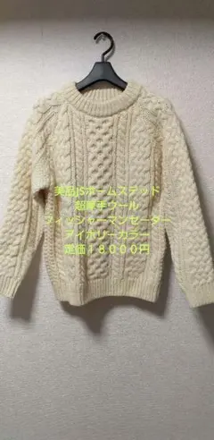 極厚手　JOURNAL STANDARDホームステッド　フィッシャーマンセーターのサムネイル