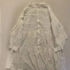 Global work ホワイトシャツワンピース F