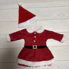 【美品】サンタワンピース80 クリスマスコスプレ