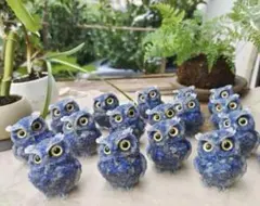 期間限定商品✨新品未使用✨フクロウ置物✨2点セット