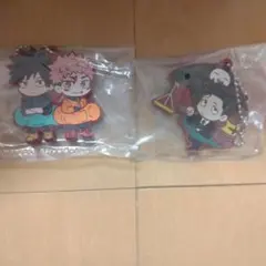 呪術廻戦キャラばんちょうこうラバーマスコット~死滅回遊~　虎杖・伏黒、日車セット