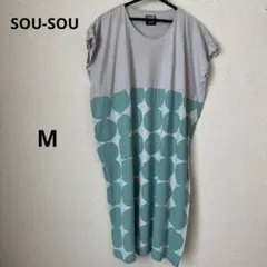 【美品】SOU-SOUソウソウ Wacoal ワコール ワンピース半袖のサムネイル