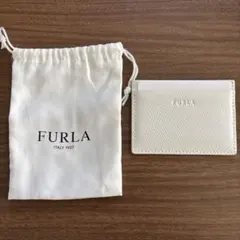 FURLA カードケース ホワイト