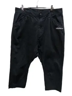 美品 adidas アディダス NEO クロップドパンツ コットン　ハーフパンツ