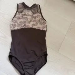 Yumiko クラッシュベロア レオタード グレー - メルカリ