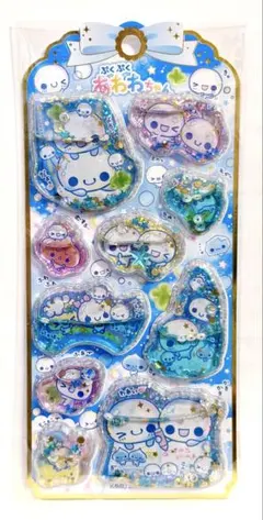 早い者勝ち‼️ぷくぷく あわわちゃん ウォーターシール カミオジャパン 正規品