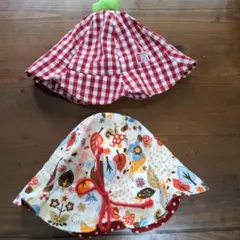 ベビー帽子46cm48cmセット