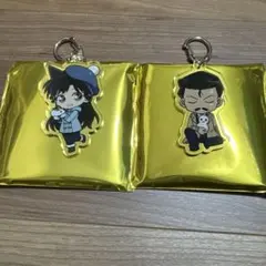 名探偵コナン　残像の交信からの脱出　アクリルキーホルダー　毛利小五郎＆毛利蘭