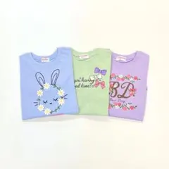子供服 女の子 110cm 長袖 Tシャツ まとめ売り 新品 YFN4-1