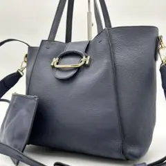 Chloé トートバッグ ベイリー A4可 バイカラー レザー チェーン - メルカリ