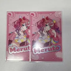 にじさんじデコラモード ランダムチェキ風カード 倉持めると