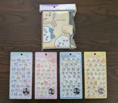正規品 新品未開封　ちいかわ　ボンボンドロップシール　シール帳　セット