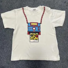 X-girl Stages カメラプリント Tシャツ ホワイトのサムネイル