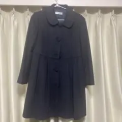 「美品」CHOPIN ダークグレー 襟付きコート