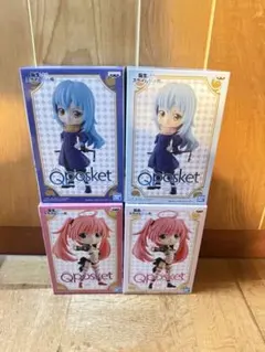 Qposket 転生したらスラムだった件　フィギュア 4体セット　未開封