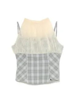 andmary ami check tops ice blueのサムネイル