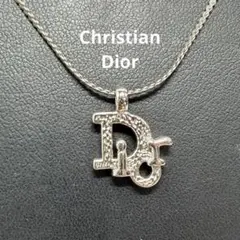 Christian Dior ディオール ネックレス シルバーカラー