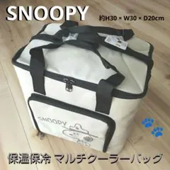 スヌーピー 保温保冷 クーラーバッグ SNOOPY