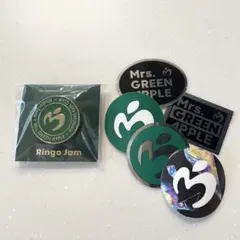 Mrs. GREEN APPLE Ringo Jam ピンバッジ　ステッカー付き