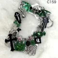 C159♡チェキケース♡トレカ♡フォトホルダー♡キーホルダー♡デコ♡地雷系♡ゴテ