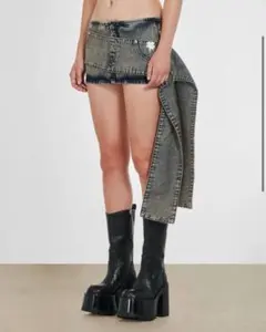 値段交渉️⭕️GYDA レッグウォーマ付きミニスカートショートパンツ
